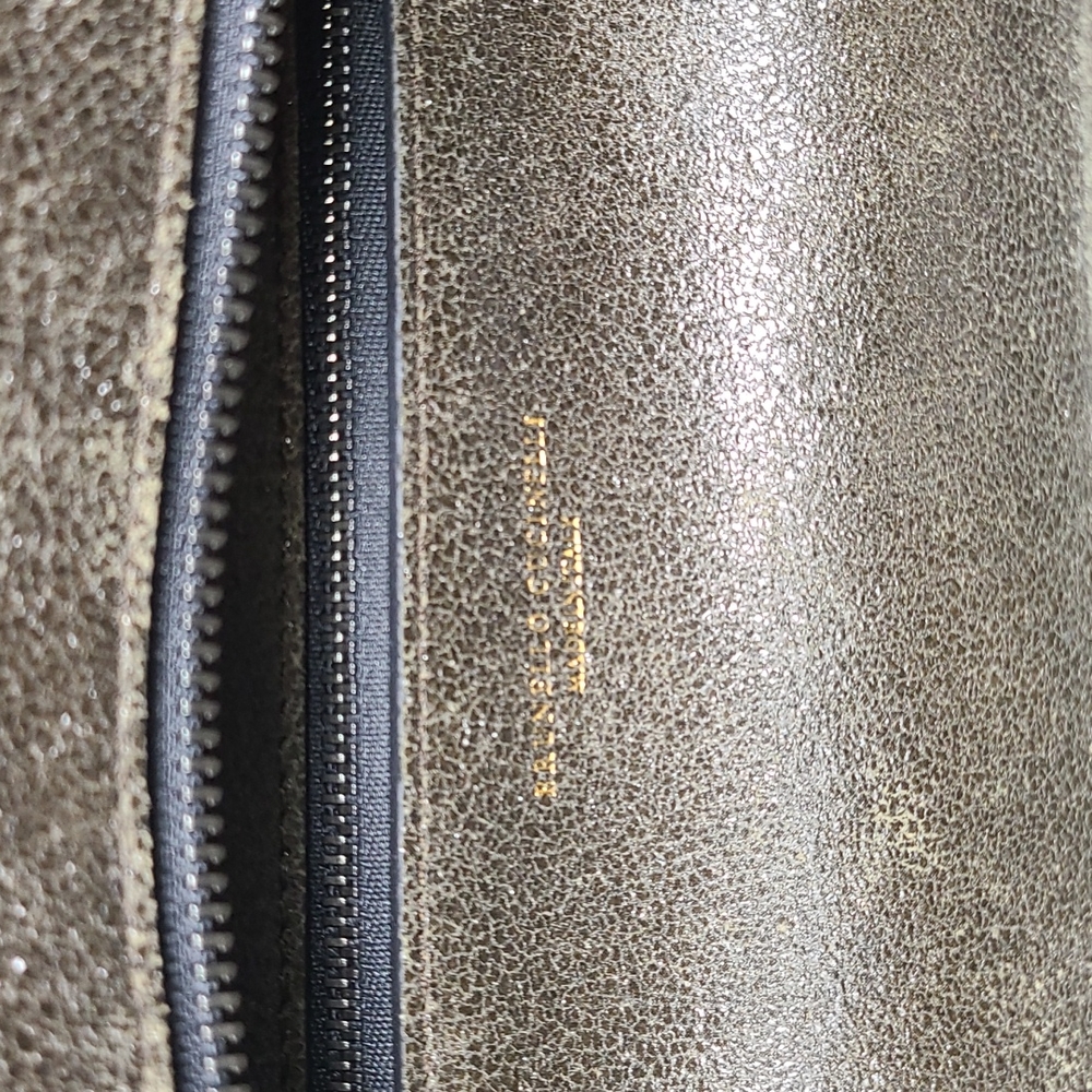 Brunello Cucinelli Buffed Leather Shoulder Bag. Monili - Picture 10 of 16
